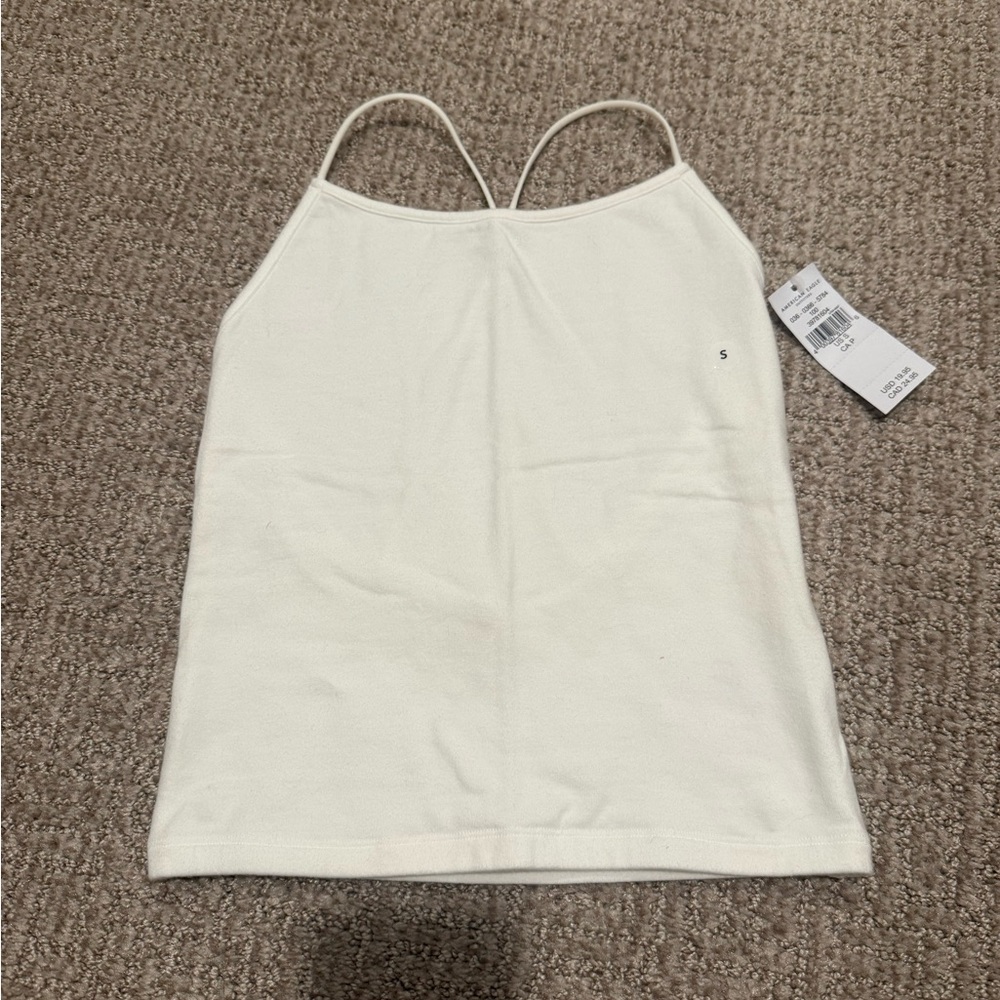 NWT A&E Cross Back Crop Top